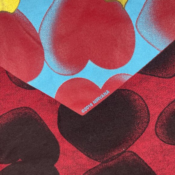 Nirvana Heart Shaped Box 2016 Concert Tour Kurt Cobain Small RARE - Picture 8 of 16